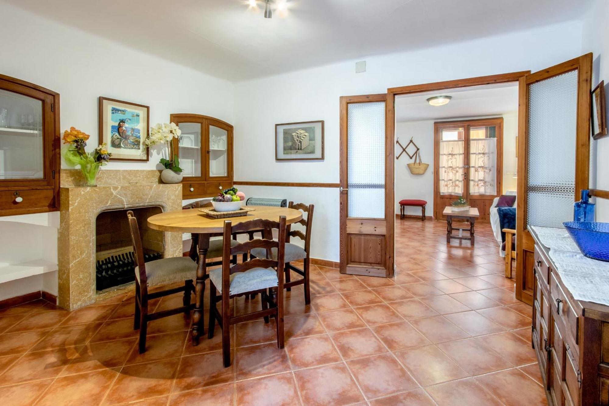Ferienhaus Casa Joana Acogedora Casa De Pueblo Con Terraza Pollença